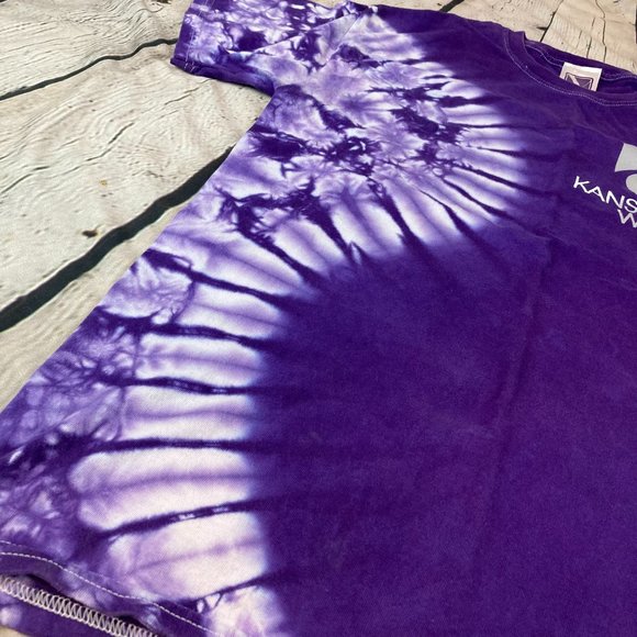 Tie Dye K-State Womens T-shirt - Picture 6 of 8
